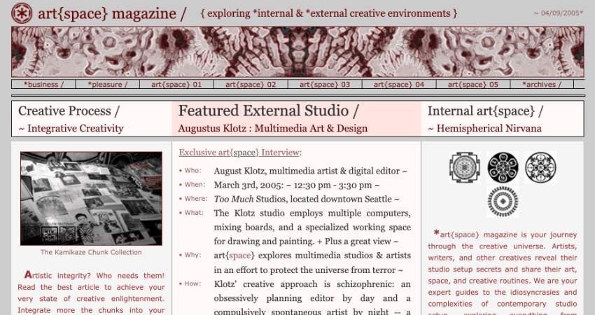 [ artSpace magazine ]